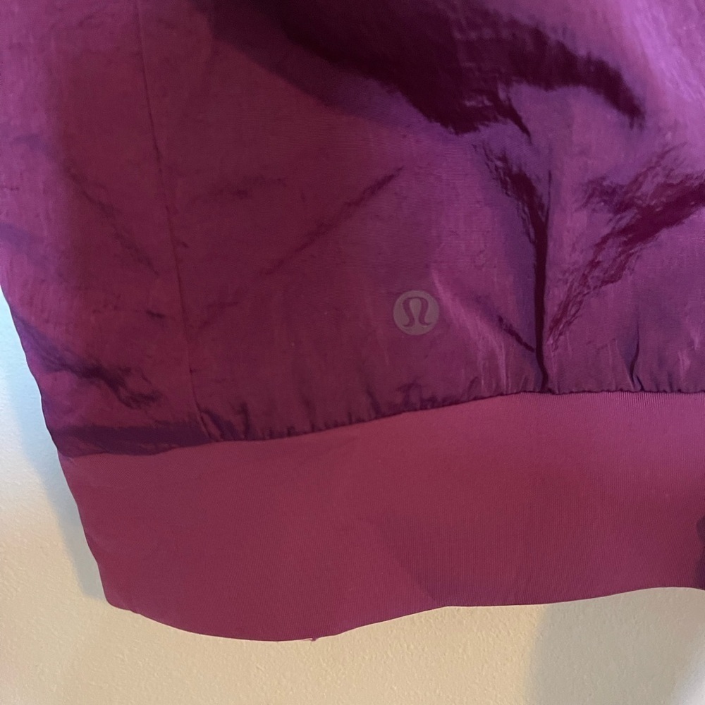 Lululemon Reversible Bomber in Magenta - Picture 5 of 10